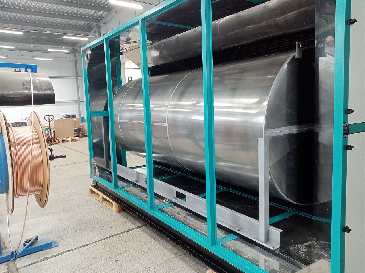 Секция газового нагрева: устройство, характеристики, примеры проектов